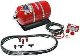 SPA Electrical 3.375 Liter Multi-Flo AFFF Alloy Bottle System