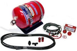 SPA Electrical 2.25 Liter Multi-Flo AFFF Alloy Bottle System