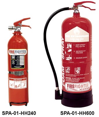 SPA Hand Held Fire Extinguishers