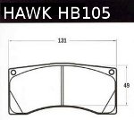 HAWK brake pads for Alcon 4-piston calipers (street & track)