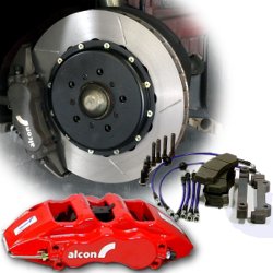UUC/Alcon brake kit 6-piston/355mm bobbin floating FRONT '05+ E90/E92 3-series