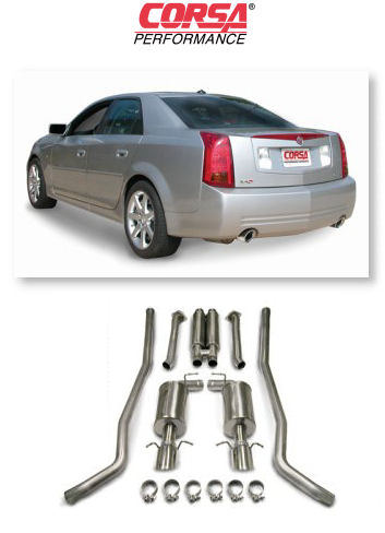 Corsa Performance Exhaust for '04+ Cadillac CTS-V