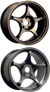 D-Force Lightweight Alloy Race Wheel - BMW E30 4x100 fitment, 15x7 et25 offset