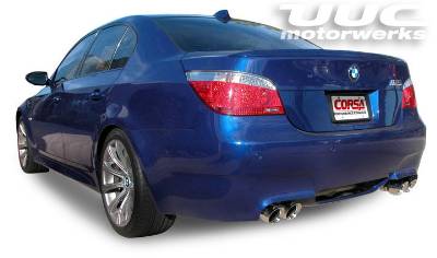 UUC/Corsa RSC60M5 exhaust for '06+ E60 M5