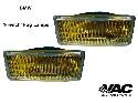 BMW E30 M3 Yellow French Style Fog Lights Lamps  also fits E28 E24 E23 63 17 1 375 071