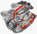 BMW / OEM S14 Alternator, E30 M3