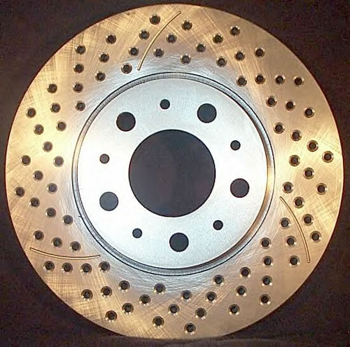 Brembo -  Cross Drilled Rotor Kit for Mini