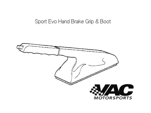 BMW - E30 Sport Evo Hand Brake Handle & Boot (Suede)