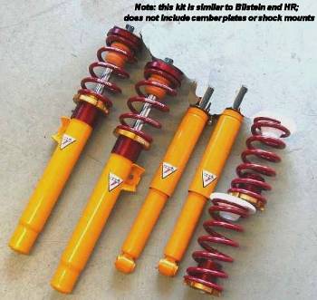 Ground Control - Basic / Street Coilover Kit, E46 M3