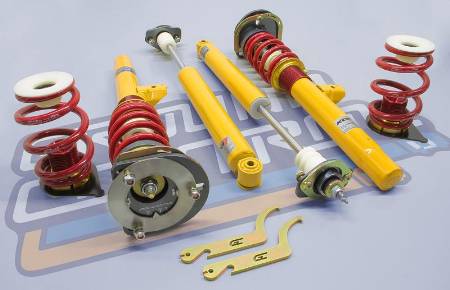 Ground Control -  E46 non-M, Street & Touring Coilover Suspension kit
