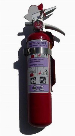 Purple K - 2.5Lb Dry Chemical Fire Extinguisher excelent for Automotive and race use