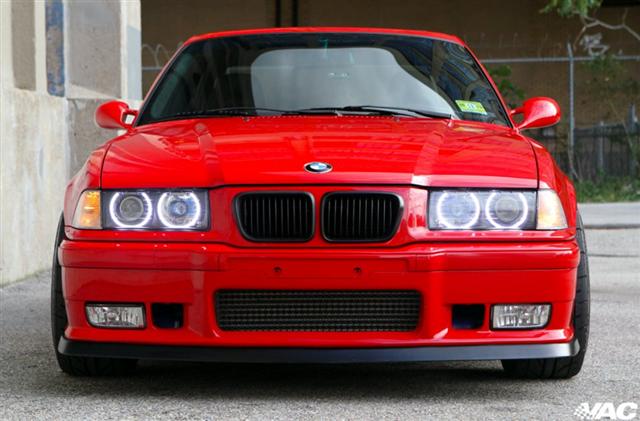 VAC - E36 ' Super ZKW ' Front Euro Projector Headlights W/ Angel Eyes