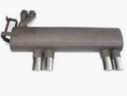Racing Dynamics - Stainless Steel Sport Rear Section, E46 M3