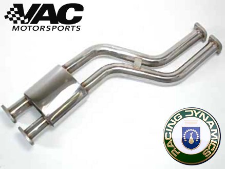Racing Dynamics - E46 M3 Stainless Steel Rasp Suppression Pipe (Section 1)