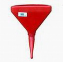 14" Red 45� D-Shaped Funnel