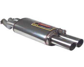 Supersprint - E30 M3 Race Muffler, Stainless Steel