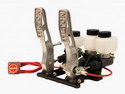 2 Pedal Floor Mount Assembly - Aluminum