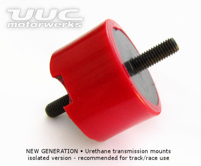 UUC - E34, E36, E39, E46, Z3/Z4  Polyurethane Trans Mount Set