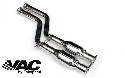 Fabspeed - E46 M3 Stainless Steel Rasp Suppression Pipe (Section 1)