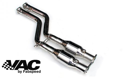 VAC by Fabspeed - E46 M3 Stainless Steel Rasp Suppression Pipe (Section 1)