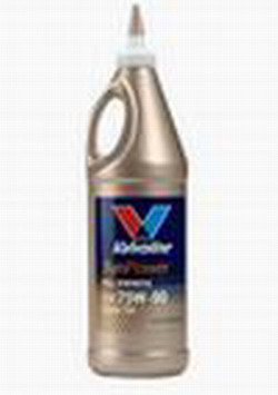 Valvoline Synthetic 75W90 Gear Oil, Quart Bottles