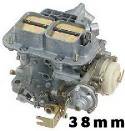 Weber - 38 DGES Carburetor  Down Draft Carb