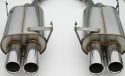 Stromung - Performance Rear Section Exhaust, E36/7 Z3 M Coupe / Roadster