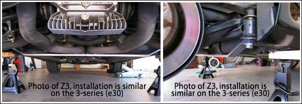 Strong-Strut - E30 / Z3 Rear Subframe Brace
