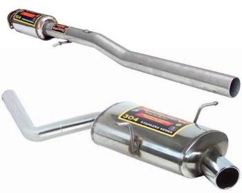 Supersprint - Mini Cooper Sport Muffler w/ Resonated Center Section