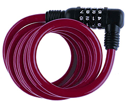 6 Foot Resettable Combination Cable Lock