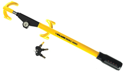 The Club Double Hooks Extreme Security Steering Wheel Lock