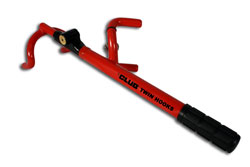 The Club Red Twin Hooks