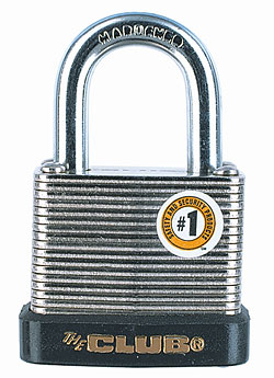 Steel Laminated 30mm (9-1/8") Padlock