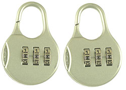 Resettable Luggage Locks (2-Pack)