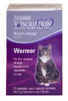 Sergeant�s Vetscription� Worm-Away for Cats and Kittens 12 capsules