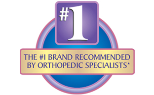 The orthopedic surgeon and rheumatologist number one recommended brand.*