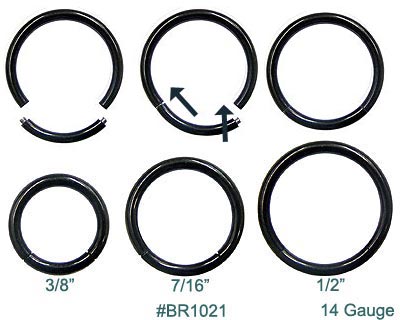 Black Segment Ring