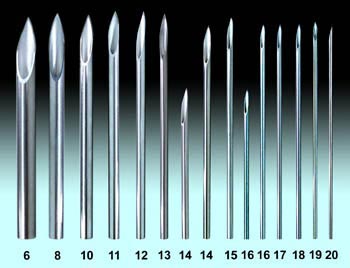Loose Piercing Needles in Bulk